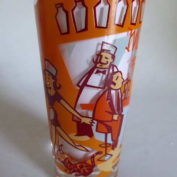 2002 RITZENHOFF M. BENDER MILK BAR DESIGNER GLASS RETRO DINER GRAPHICS (NEW) - Picture 8 of 16